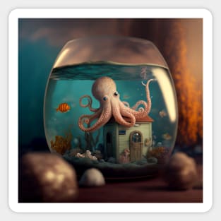 baby Octopus Sticker